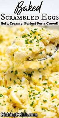 Baked Scrambled Eggs