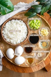 10-Minute Egg Fried Rice | Cookerru