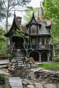 fairytale dark cottagecore home