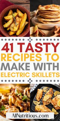 If you want meal ideas to make on your electric skillet, we have you covered. You can make everything from dinner recipes, healthy side dishes to desserts. Make the most of your skillet with these delicious and easy recipe ideas.