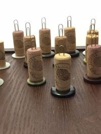 Wine Cork Seating Card Holders - Etsy