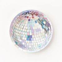 These disco ball plates add the perfect amount of shine to any party.