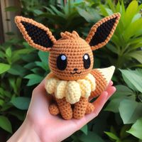 Eevee amigurumi pokemon