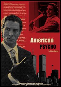 American Psycho Poster Design 1