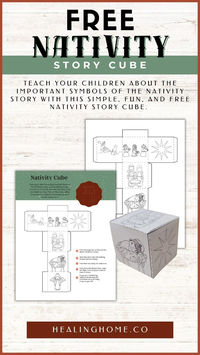 Bring the Nativity story to life for kids with this Free Printable Nativity Story Cube! 🎄 A fun and interactive way to teach the true meaning of Christmas, this cube is perfect for family devotions, Sunday school, or holiday playtime. Simply print, cut, and assemble to create a hands-on learning experience. Download it now to add a meaningful touch to your family’s Christmas season! #NativityStory #ChristmasPrintables #FamilyTraditions #ChristianKidsActivities