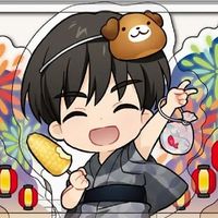 yu haibara official chibi cute art icon by gege akutami