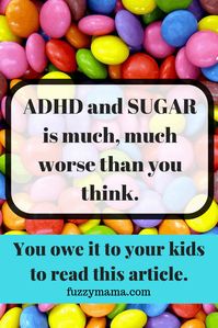 Foods to Avoid When you Have ADHD - Fuzzymama