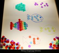 Still Playing School: Fish Color Matching on the Light Table