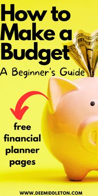 How to Make a Budget: A Beginner's Guide - deemiddleton.com how to manage money, how to budget, how to be more disciplined, how to discipline yourself, how to make good choices, how to develop good habits, how to build healthy routines, basic skills, life hacks, life routines, daily life routines, student life routines, life routine ideas, good habits, healthy habits, adulting, adulting tips life hacks, adulting 101, adulting 101 free printable, adulting lessons, adulting 101 checklist