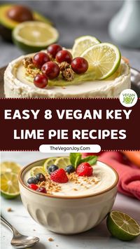 Creamy, tangy, and 100% plant-based: key lime pie heaven awaits