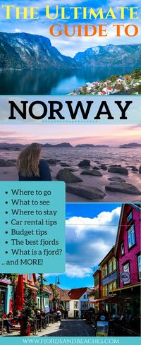 Norway Travel Guide: Everything you need to Visit Norway - Being born and raised by the beautiful Norwegian fjords, I often get asked to share my best travel tips for Norway. In this post, I aim to share EVERYTHING you need to know before your trip to Norway, including the best places to visit in Norway, when to visit Norway, and what the expectations are when it comes to tipping in Norway. #norway #travel #fjords #scandinavia #travelnorway #oslo #bergren