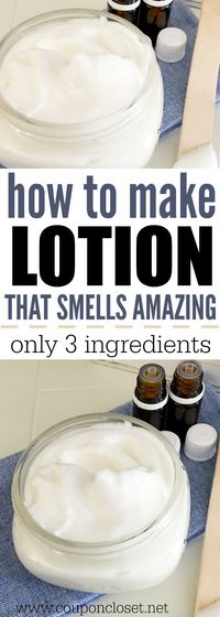 How to make Lotion that you will love try. Try this easy DIY Body Lotion.