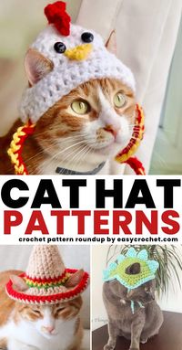 13 Adorable Crochet Cat Hat Patterns