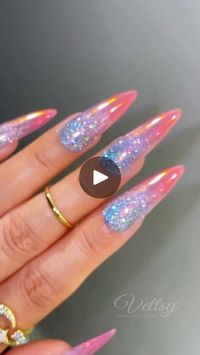 305K views · 59K reactions | 🌈✨Holo Barbie Nails 😻 How cute & sparkling! 

🛒Products Used:

IG Nail Trend Set-Holo Diamond
✨ Holo Diamond Gel
✨ Hema-Free Gel-Barbie
✨ Mermaid Nail Powder-06 Fancy

👉 Shop the same nail supplies via my bio or visit vettsy.com

Follow @vettsystore & @vettsynails for more nail inspiration 🧚‍♀️

👭Tag friends who would like this👭

#vettsynails #nailsathome #nailbox #nailart #nailinspiration #nailinspo #holonails #rainbownails #glitternails #frenchnails #frenchnails💅 #anniversarysale #limitededition #barbienails | Vettsy