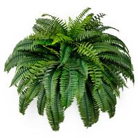 PRICES MAY VARY. 50%plastic Real and natural: Artificial Boston ferns are full and lush and lifelike, allowing you to add a splash of color wherever you want, bringing a touch of nature, the best choice for decorating your home. Ideal for decoration: These artificial plants are suitable for many indoor and outdoor scenes, use the faux plant to decorate your living room, bedroom, office, dining room, and other spaces to make them fresh and dynamic, and more energetic. Product specifications: faux greenery is 25 inches long, when the fake ferns are spread from the middle, the diameter is 48 inches, and it has 88 pieces of branches, buy the product you will get a Silk Artificial Boston Fern Bush. More realistic: Our artificial Boston fern bush is comparable to real flowers in look and feel, u