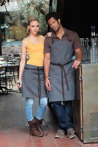 The NEW Brooklyn Apron Family By CHEF WORKS. Add these aprons to your cafe or restaurant uniform for a stylish and on-trend look.