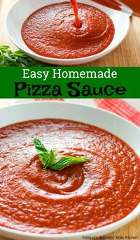 Easy Homemade Pizza Sauce