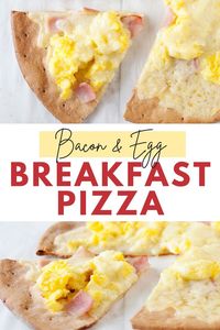 Upgrade your mornings with this easy Breakfast Pizza recipe! Topped with scrambled eggs, crispy bacon, and melted cheese on a golden crust, it’s the perfect combination of classic breakfast flavors and everyone’s favorite comfort food.