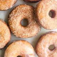 Homemade Fried Donuts (Eggless) - The Desserted Girl