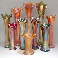 Swung Vases by Joan Doty - Carnival Glass Worldwide