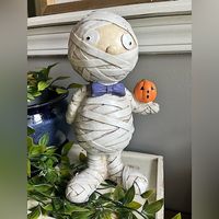 Gus The Halloween Mummy Resin Statue Decor New Pairs With Carl Melvin Marvin