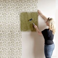 Add some effortless country charm to your walls with this easy allover Endless Vine Wall Stencil. The soft flowing vines make the perfect pattern backdrop to both cottage and traditional style decorating in a tone on tone color palette. Or, use bright colors for a more modern, updated stenciled wallpaper look.Please note: The pattern repeat of this stencil was redesigned in May 2024. Small Scale (contains a larger repeat)Stencil Repeat: 20”w x 24”hStencil Sheet Size: 22”w x 26”hFree Ceiling Fill