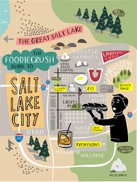 Food Bloggers Guide of Where to Eat in Salt Lake City / foodiecrush.com