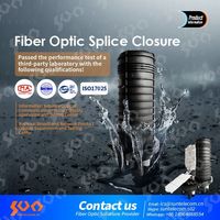 1.Closure body is made of polymer modified materials, not only good sealing performance (IP68) but also durable and user-friendly 2.Support ribbon fiber (Replaceable ribbon fiber splicing slot) 3.Available for aerial, wall mounting, pole mounting and direct buried applications #FiberOpticSpliceClosure #CableManagement #FTTH #Telecommunication #CATV #Networks #suntelecom #fiberopticsolution #telecomengineering #fibertothehome #fiberoptic