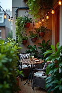 Explore creative ways to incorporate plants into your small balcony. From hanging planters to vertical gardens, make every inch count!