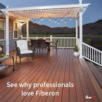 When a homeowner is happy with his or her new deck, so is the contractor who built it. That's why these pros trust Fiberon Decking. The color choices are outstanding, the warranties are industry-leading, and the call-backs are pretty much non-existent. Quality products that meet the high expectations of homeowners and contractors alike – that’s what you get with Fiberon. #fiberon #fiberondecking #deck #decks #composite #smartinvestment #outdoorliving