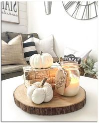 40 Amazing Fall Coffee Table Decorations Ideas