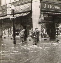 5th and Main, Joplin, Missouri during World War II