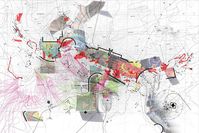 Map of the Opaskwayak Cree Nation by Riuke Liu #dwell #architecture #design