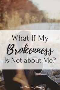 So often when we are forced to endure hardships, we have a tendency to make our brokenness all about us. But what if instead of asking the question, why me, we were to ask, who for? Click to read further, and join me on a journey of discovering true beauty & meaning in our brokenness. #broken #grief #loss #hope #meaning #beauty