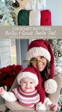 "Whip Up These Fast Christmas Crochet Gifts" "DIY Christmas: Free Crochet Ornament Patterns"