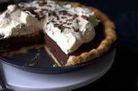 chocolate pudding pie, under attack