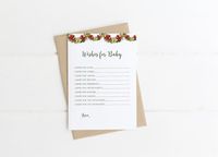 Bundle of Joy Baby Shower Game template