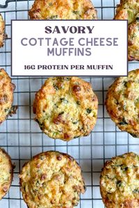 These Savory Cottage Cheese Muffins offer a savory breakfast option that's easy to prepare, high in protein, and loaded with vegetables. With just 15 minutes of prep time, you'll have a nutritious meal ready in no time!