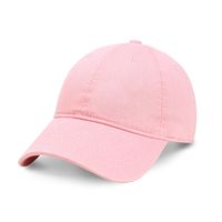 PRICES MAY VARY. 100% Cotton Imported Buckle closure 🎀 [LIGHT PINK BASEBALL CAP] - Your new light pink cap awaits! Take on our classic light pink look with a unisex baseball cap that is enjoyable for everyone. Slick and casual style is calling for all your stylish days ahead. 🧢 [PLAIN AT IT'S BEST] - Upgrade your seasonal headwear game with comfortable blank sophistication. Simply touch up on elegant fashion and classic vibes wherever you go, taking on aesthetic comfort to a whole new level. ?