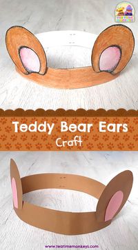 Teddy Bear Ears Craft - Tea Time Monkeys