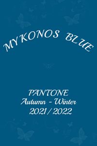 Pantone Mykonos Blue