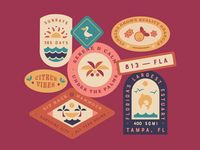 Florida Stickers ☀️ by Rachel Gillespie on Dribbble