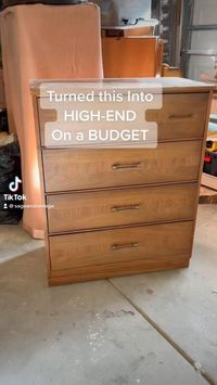 DIY High-End Dresser Makeover on a Budget!  • https://youtu.be/KGmIm7T05Aw