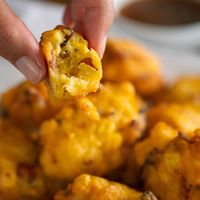 4-ingredient Bacon & Corn Fritters - Marion's Kitchen