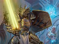 ArtStation - Nadaar, Slefless Paladin - MTG, Aaron Miller