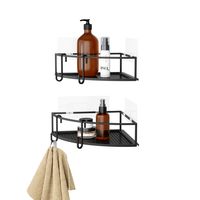 Cubiko Corner Bin Set of 2 - Adhesive Shower Caddy | Umbra