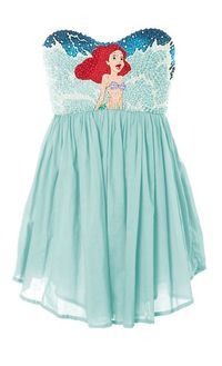 Ariel [as a mermaid] (Dress by Unknown) #TheLittleMermaid