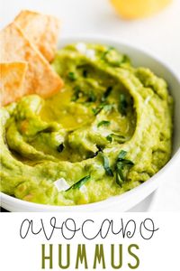 If you love hummus as much as I do then I think you're going to REALLY love this Simple Avocado Hummus! It's made just like the classic but with a little bit of avocado mixed in resulting in an ultra creamy and delicious hummus!