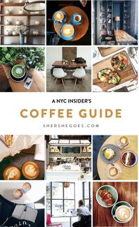 An insider's guide to the best New York City coffee shops #nyc