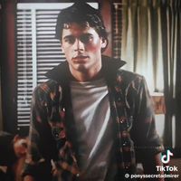 (Not my edit!) for the person who requested it! #theoutsiders #roblowe #sodapopcurtis #edit